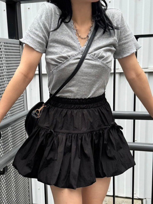 リボンバルーンスカート | IT2242418 | ブラック