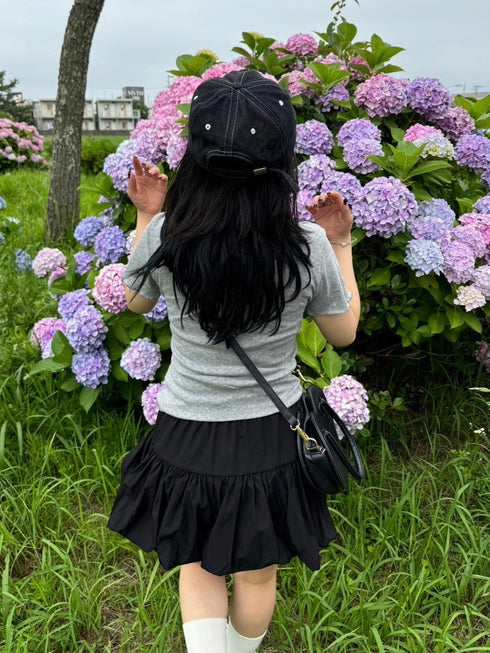 リボンバルーンスカート | IT2242418 | ブラック