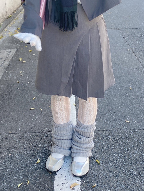 バイカラーバレエシューズ | LD3244901 | シルバー