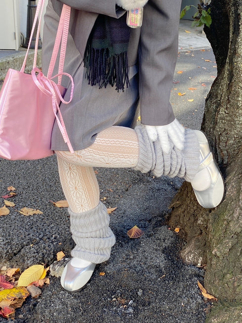 バイカラーバレエシューズ | LD3244901 | シルバー