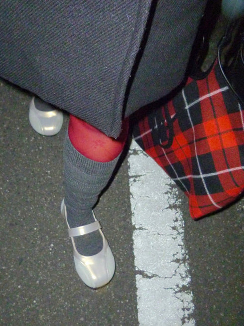 バイカラーバレエシューズ | LD3244901 | シルバー