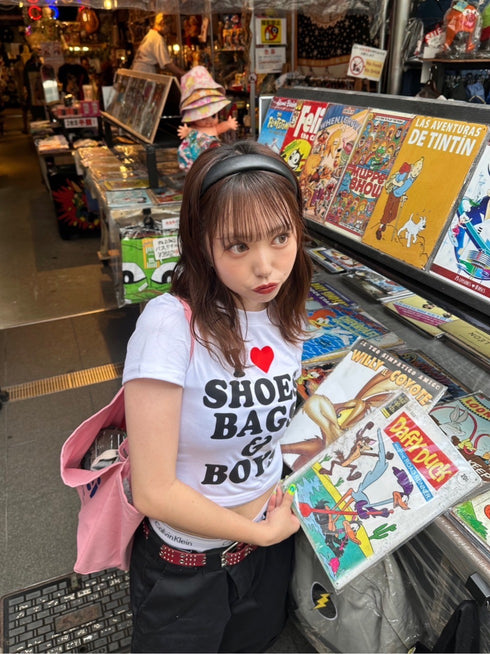 ロゴクロップドTシャツ | LE2242926 | ホワイト