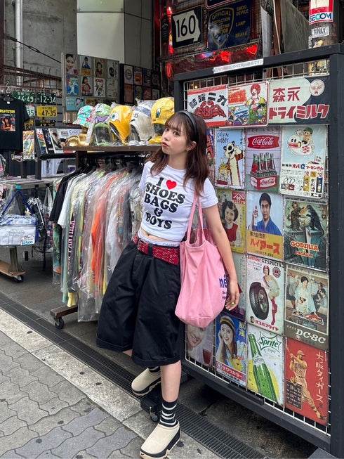 ロゴクロップドTシャツ | LE2242926 | ホワイト