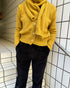 ストールニットカーディガン | LI2244102 | イエロー