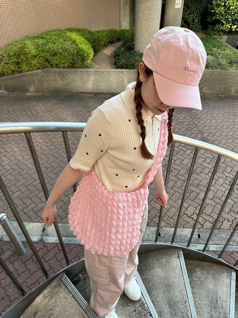 ぽこぽこショルダーバッグ | PP1242702 | ピンク