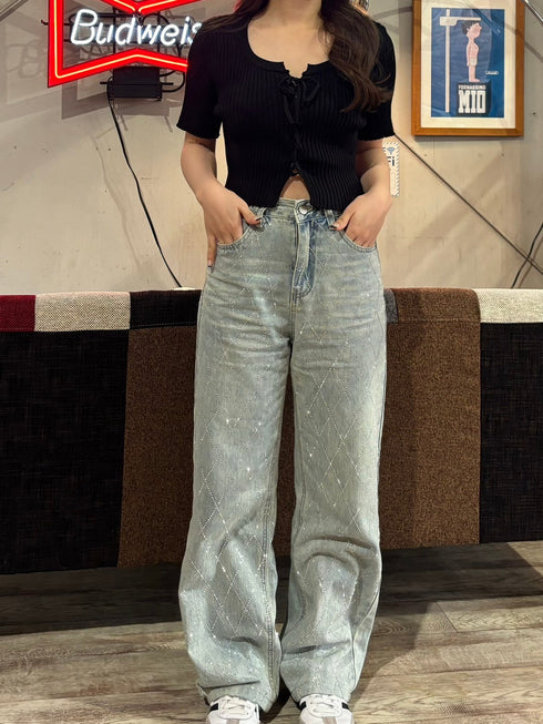 フロントレースアップカーディガン | RN2242012 | ブラック