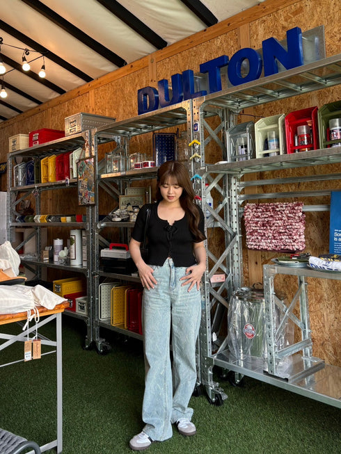 フロントレースアップカーディガン | RN2242012 | ブラック