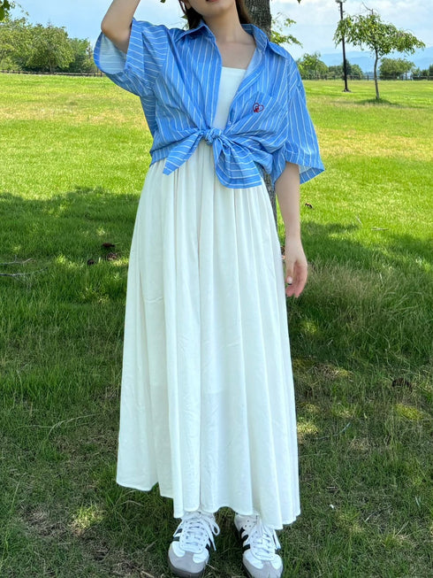 ストライプシャツ | RN2242014 | ブルー