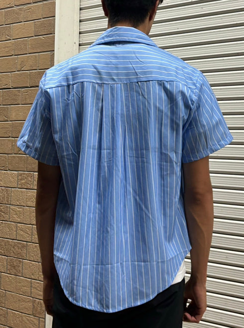 ストライプシャツ | RN2242014 | ブルー