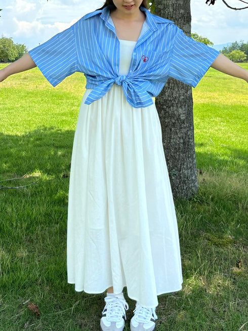 ストライプシャツ | RN2242014 | ブルー