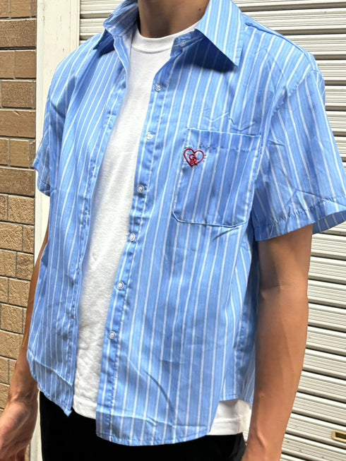 ストライプシャツ | RN2242014 | ブルー