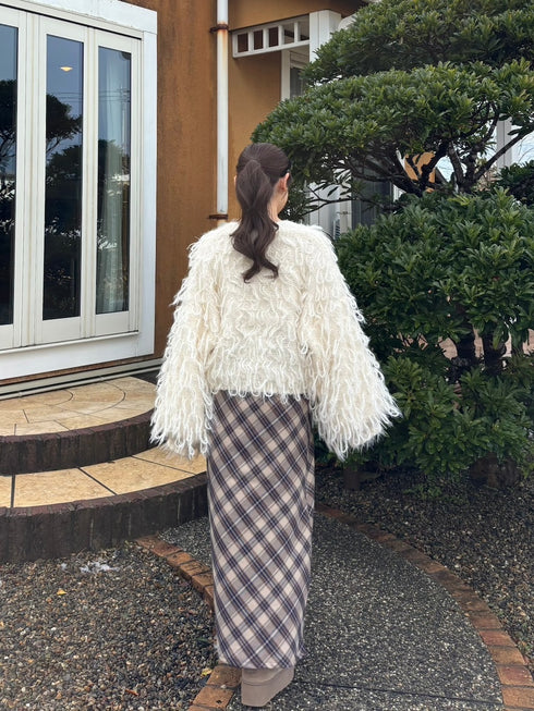 ボリュームニットカーディガン | RN2244002 | ホワイト