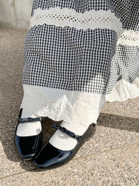 ストラップエナメルシューズ | RN3251001 | ブラック