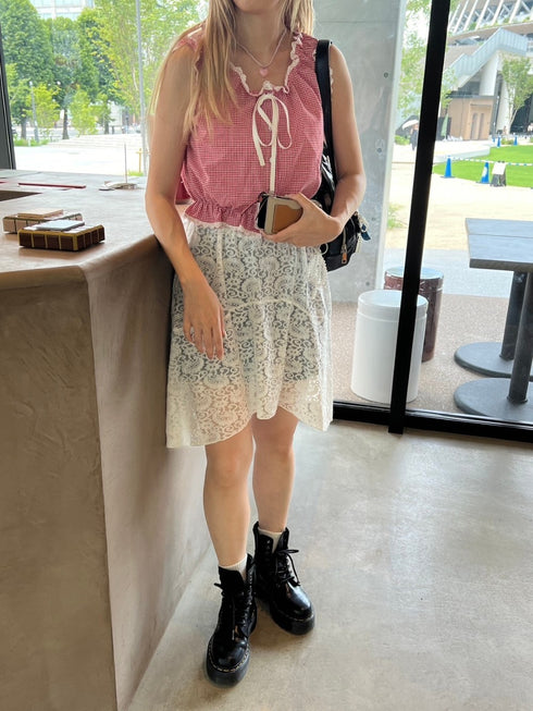 アシンメトリースカート | SL2241666 | ホワイト