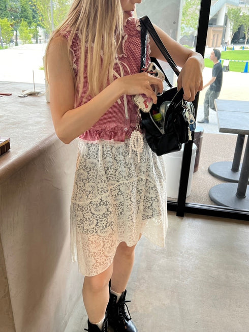 アシンメトリースカート | SL2241666 | ホワイト