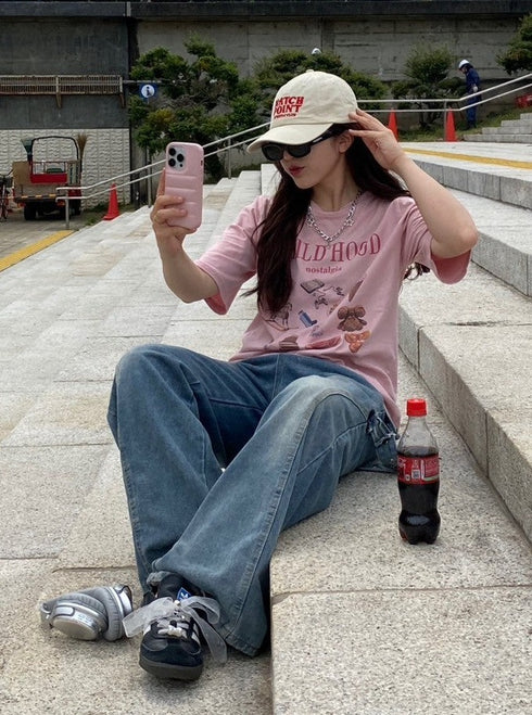 ルーズデザインデニム | CH2242816 | ブルー