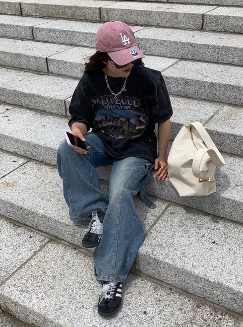 ルーズデザインデニム | CH2242816 | ブルー