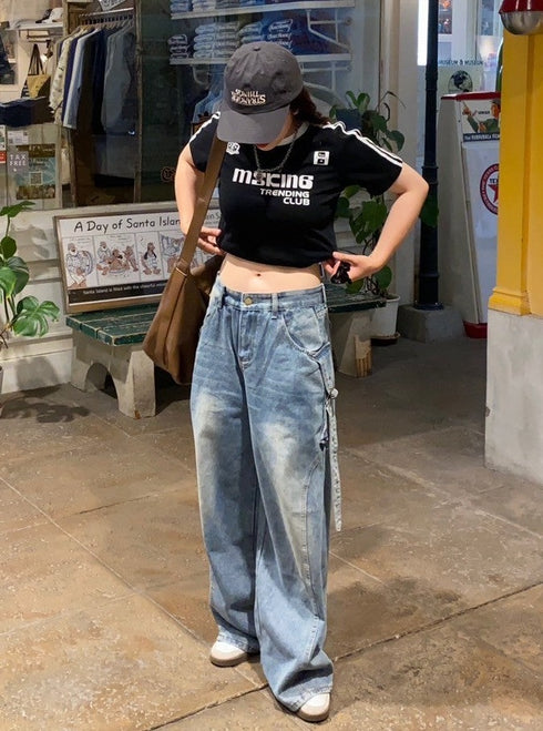 ルーズデザインデニム | CH2242816 | ブルー