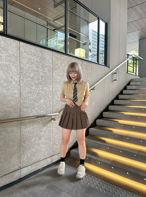 ネクタイ付きシャツ | GR2242512 | ベージュ