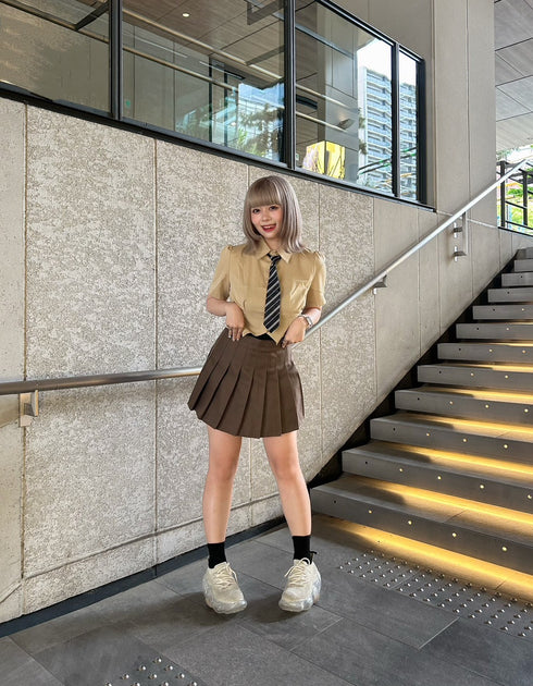 ネクタイ付きシャツ | GR2242512 | ベージュ