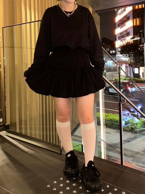 リボンバルーンスカート | IT2242418 | ブラック