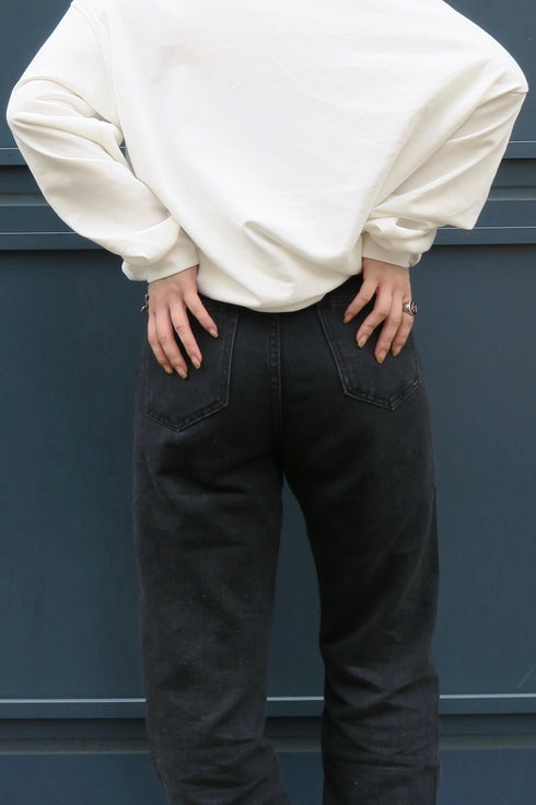 ウエストホックハイウエストデニム | IT2243409 | グレー