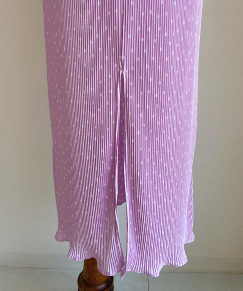 ドットプリーツロングスカート | SL2222789 | ピンク