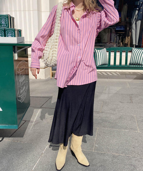 プリーツマーメイドロングスカート | SL2231628 | ブラック