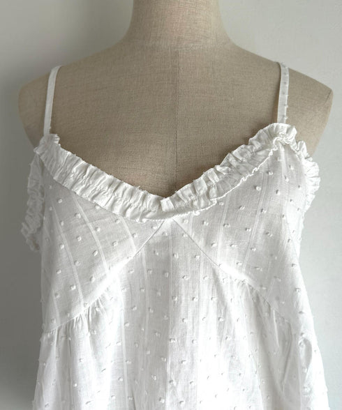 フリルチュニックキャミソール | SL2231647 | ブラック