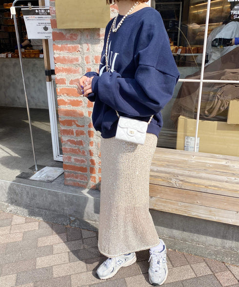 キラキラロングスカート | SL2231648 | ライトベージュ