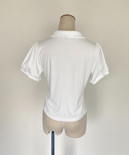 シャーリングトップス | SL2233602 | ホワイト