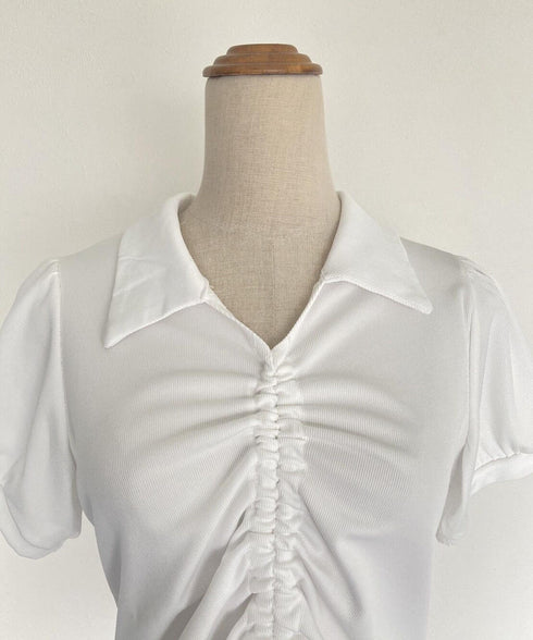 シャーリングトップス | SL2233602 | ブラック