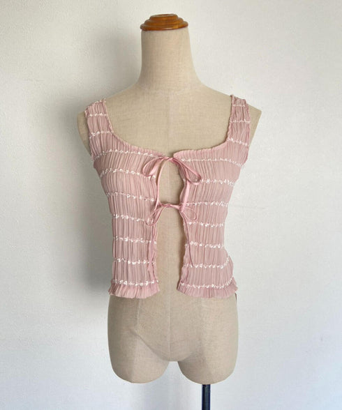 リボンシアーキャミソール | SL2233625 | アイボリー