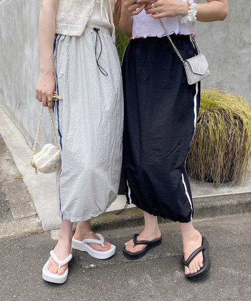 ラインカーゴスカート | SL2233635 | ブラック