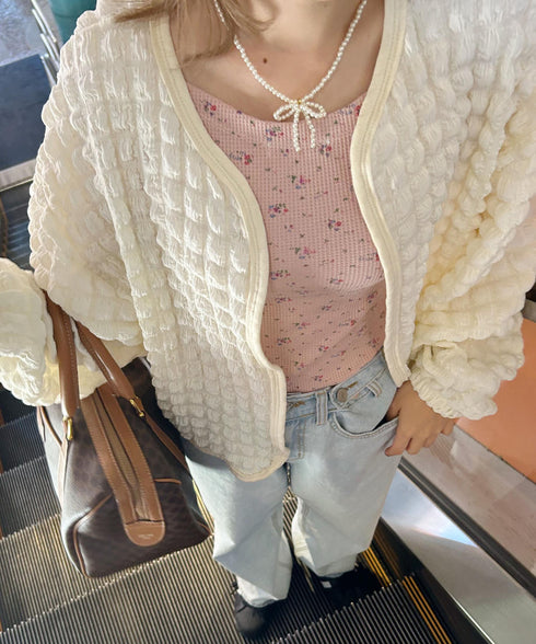 pearl ribbon necklace | SL4231611 | アイボリー