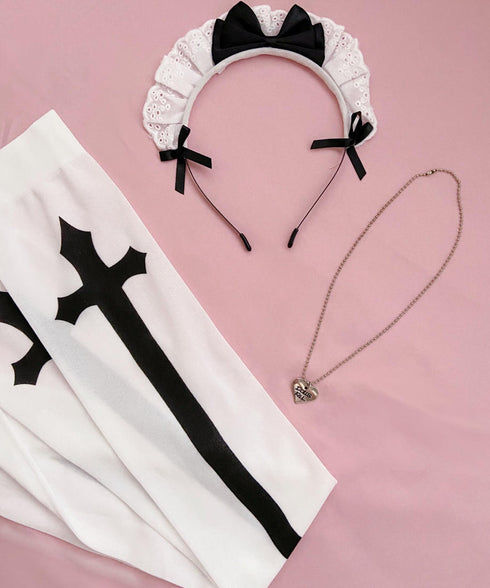 十字架ニーハイソックス | SL8223810 | ホワイト