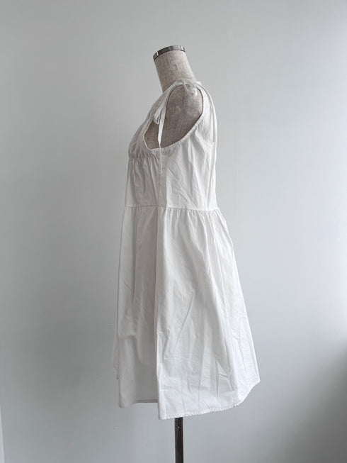 ショルダーリボンミニワンピース | SL2241671 | ホワイト