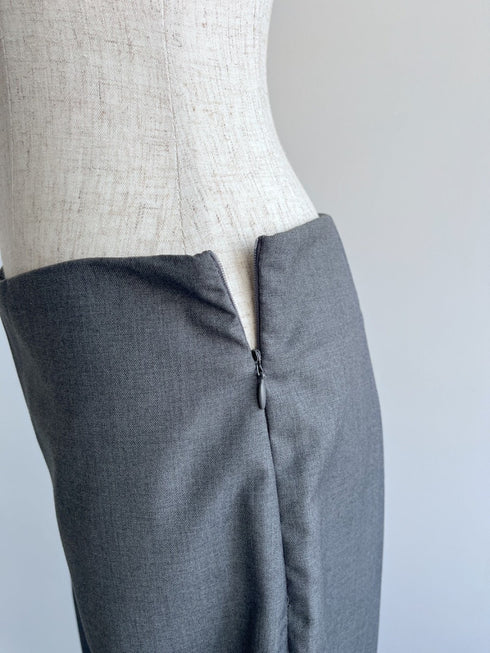 取り外し可能スカートパンツ | SL2241672 | グレー