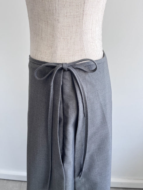 取り外し可能スカートパンツ | SL2241672 | グレー