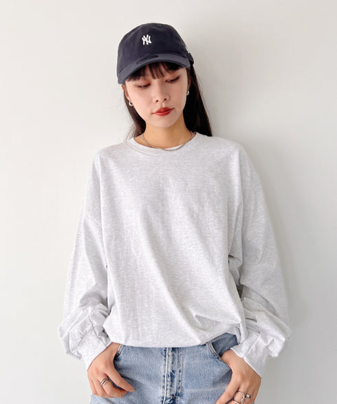 GILDAN(ギルダン) /ベーシック ロングスリーブ Tシャツ コットン ビッグシルエット オーバーサイズ サイズカラバリ豊富 長袖 ロンT 6.0オンス | 2193062 | アッシュグレー