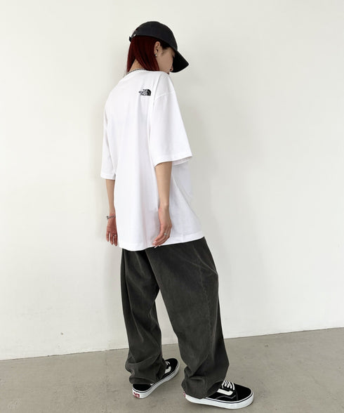 THE NORTH FACE(ザ・ノースフェイス)/ビッグロゴ プリント バンダナ 半袖 Tシャツ/M'S BANDANA S/S R/TEE | IM2251068 | ホワイト