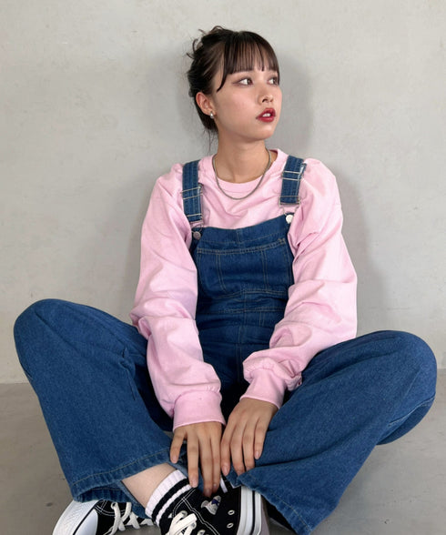 GILDAN(ギルダン) /ベーシック ロングスリーブ Tシャツ コットン ビッグシルエット オーバーサイズ サイズカラバリ豊富 長袖 ロンT 6.0オンス | 2193062 | ライトピンク