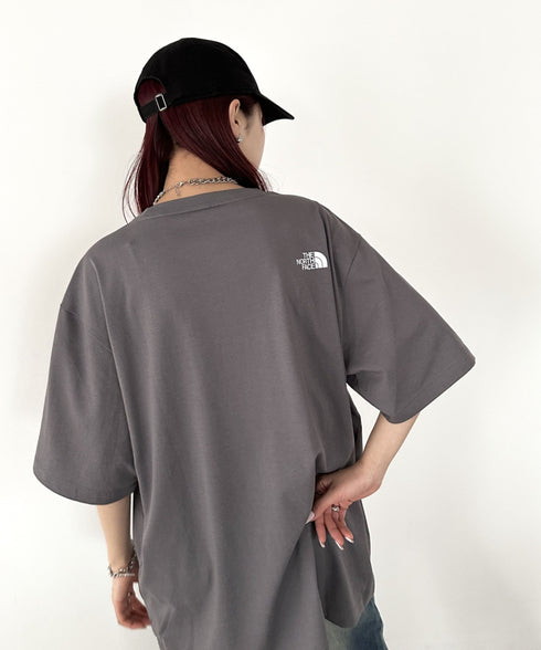 THE NORTH FACE(ザ・ノースフェイス)/ビッグロゴ プリント バンダナ 半袖 Tシャツ/M'S BANDANA S/S R/TEE | IM2251068 | グレー