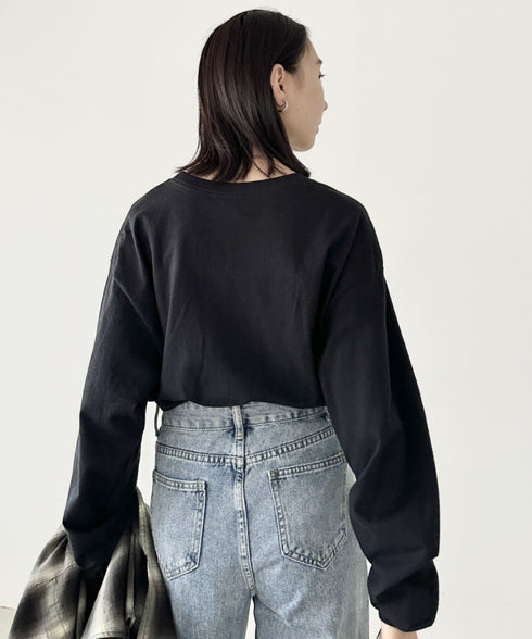GILDAN(ギルダン) /ベーシック ロングスリーブ Tシャツ コットン ビッグシルエット オーバーサイズ サイズカラバリ豊富 長袖 ロンT 6.0オンス | 2193062 | ブラック