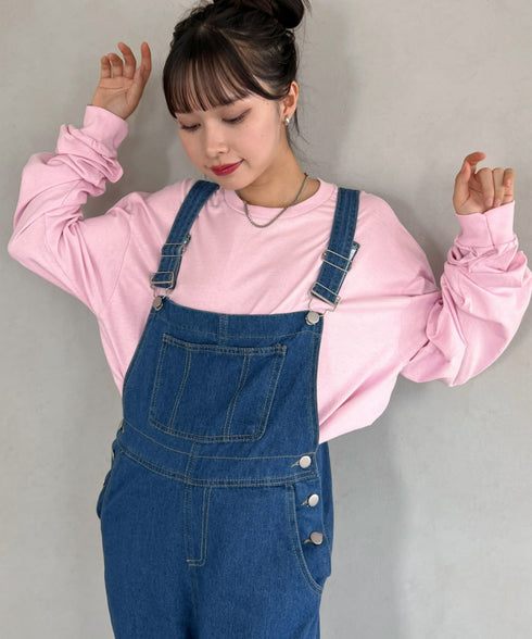 GILDAN(ギルダン) /ベーシック ロングスリーブ Tシャツ コットン ビッグシルエット オーバーサイズ サイズカラバリ豊富 長袖 ロンT 6.0オンス | 2193062 | ライトピンク