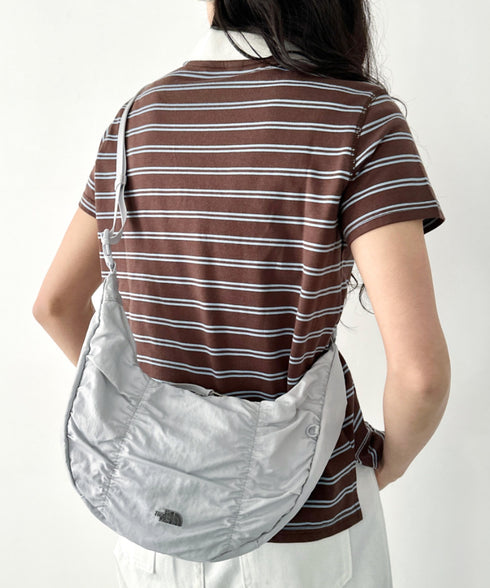 THE NORTH FACE(ザ・ノースフェイス)/ミニ 軽量 シャーリング ホーボーバッグ ショルダーバッグ/BONNEY SR 2WAY TOTE MINI | IM1261050 | ライトグレー