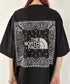 THE NORTH FACE(ザ・ノースフェイス)/ビッグロゴ プリント バンダナ 半袖 Tシャツ/M'S BANDANA S/S R/TEE | IM2251068 | ブラック