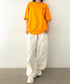 THE NORTH FACE(ザ・ノースフェイス)/ビッグロゴ プリント バンダナ 半袖 Tシャツ/M'S BANDANA S/S R/TEE | IM2251068 | オレンジ