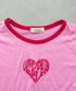 ハートリンガーショートTシャツ | SL2233620 | ピンク