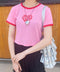 ハートリンガーショートTシャツ | SL2233620 | ピンク